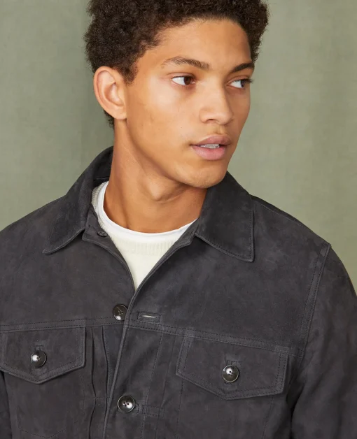 Blouson liam cuir de chevre