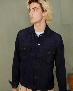 Blouson liam cuir de chèvre