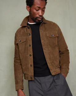 Blouson liam cuir de chèvre