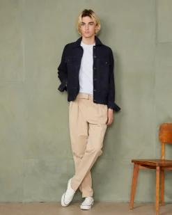 Blouson liam cuir de chèvre