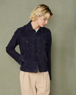 Blouson liam cuir de chèvre