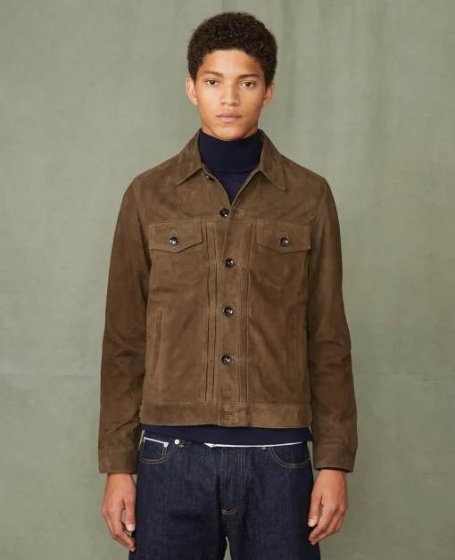 Blouson liam cuir de chèvre