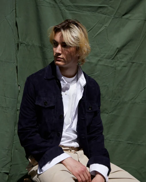 Blouson liam cuir de chèvre