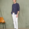 Cardigan en jersey coton recyclé et organique