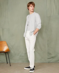 Cardigan en jersey coton recyclé et organique