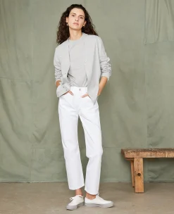 Cardigan en jersey coton recyclé et organique