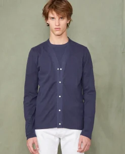 Cardigan en jersey coton recyclé et organique