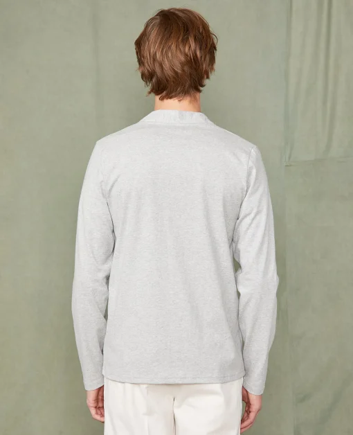 Cardigan en jersey coton recyclé et organique
