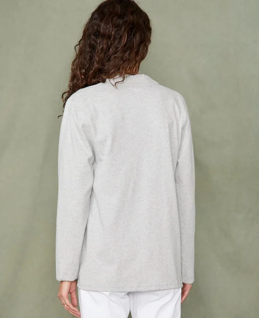 Cardigan en jersey coton recyclé et organique