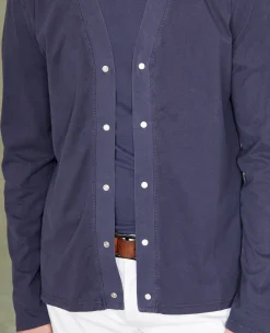 Cardigan en jersey coton recyclé et organique