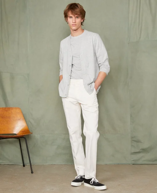 Cardigan en jersey coton recyclé et organique