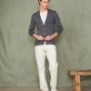 Cardigan en maille laine merinos italienne