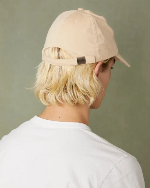 Casquette de baseball popeline de coton italienne