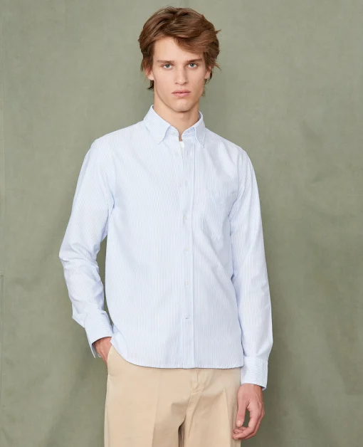Chemise new button down oxford de coton italien
