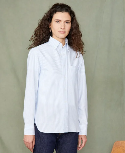 Chemise new button down oxford de coton italien