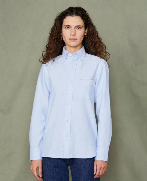 Chemise new button down oxford de coton selvedge japon