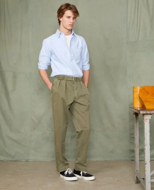 Chemise new button down oxford de coton selvedge japon