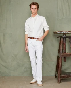 Chemise new soft collar popeline de coton organique
