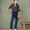 Chemise new soft collar popeline de coton organique