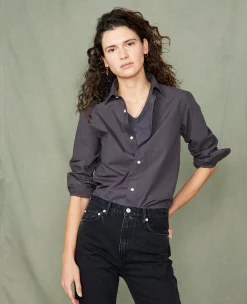 Chemise new soft collar popeline de coton organique