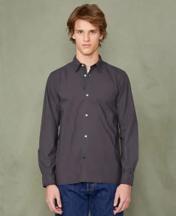 Chemise new soft collar popeline de coton organique