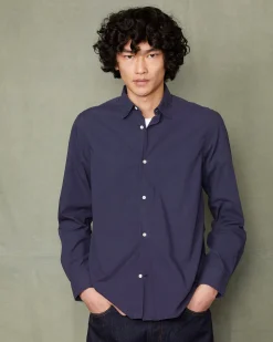 Chemise new soft collar popeline de coton organique