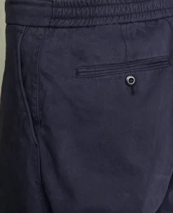 Chino a taille elastique coton italien organique