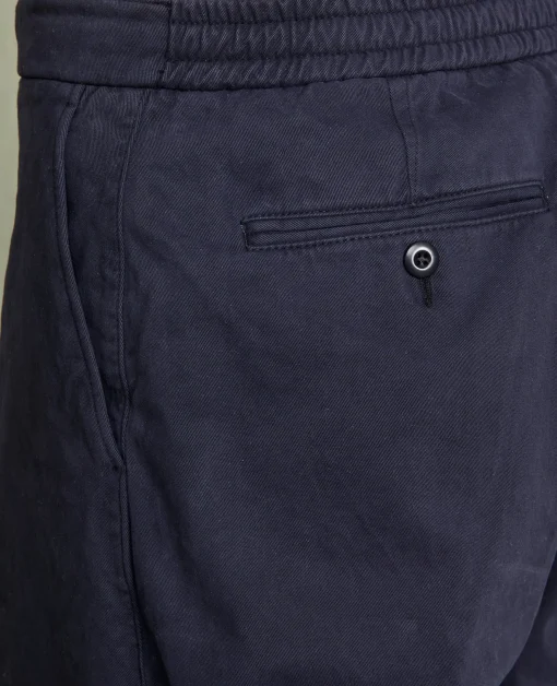 Chino a taille elastique coton italien organique