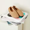Dorleac goat suede ballerine 100% goat suede