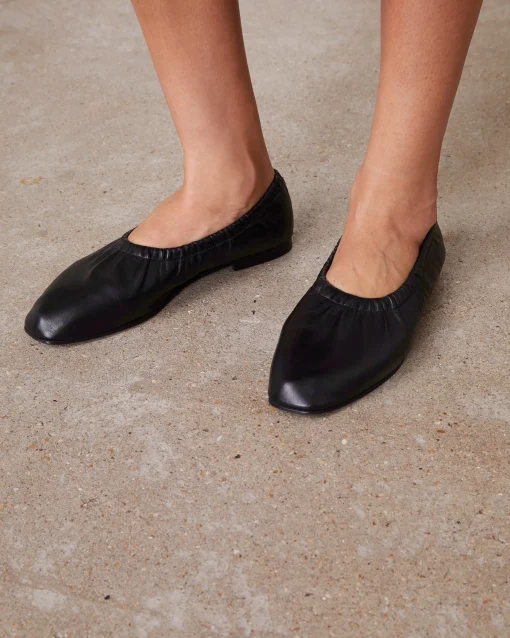 Dorleac sheep ltr ballerine 100% sheep leather