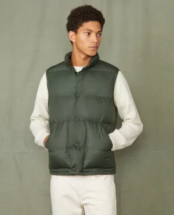 Doudoune damon nylon déperlant italien