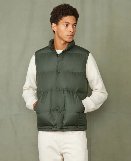 Doudoune damon nylon déperlant italien