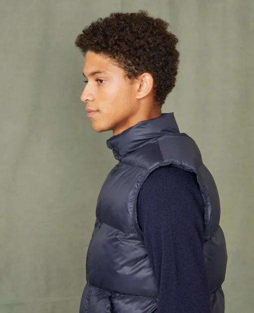 Doudoune damon nylon déperlant italien