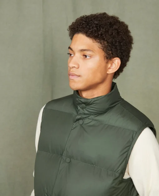 Doudoune damon nylon déperlant italien