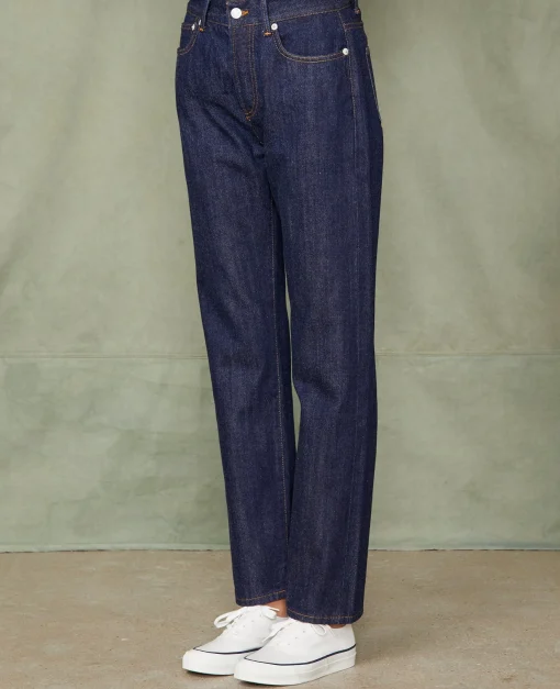 Jean boyfriend denim selvedge japonais