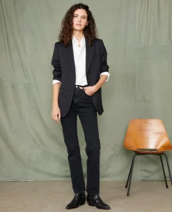 Jean droit denim selvedge japonais