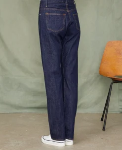 Jean droit denim selvedge japonais
