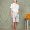 Jogger shorts coton organique