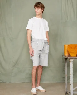 Jogger shorts coton organique