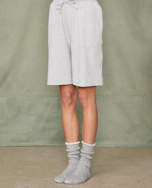 Jogger shorts coton organique