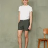 Maillot roman nylon seersucker