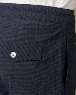 Maillot roman nylon seersucker