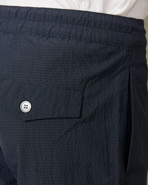 Maillot roman nylon seersucker