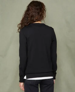 Pull col rond laine mérinos italienne
