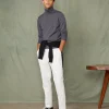 Pull col roulé laine merinos italienne