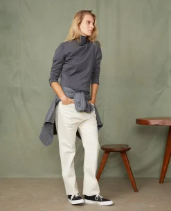 Pull col roulé laine merinos italienne