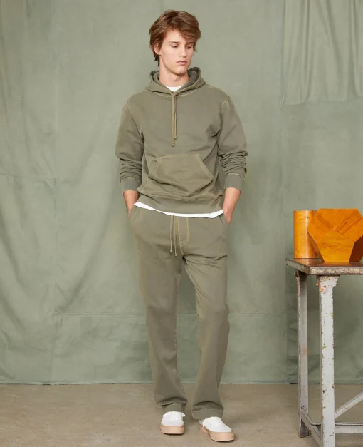 Sweatshirt a capuche coton organique