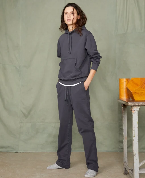 Sweatshirt a capuche coton organique