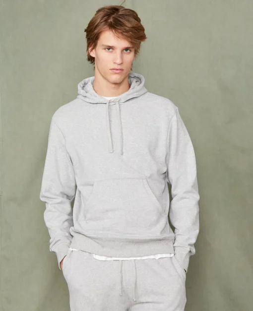Sweatshirt a capuche coton organique
