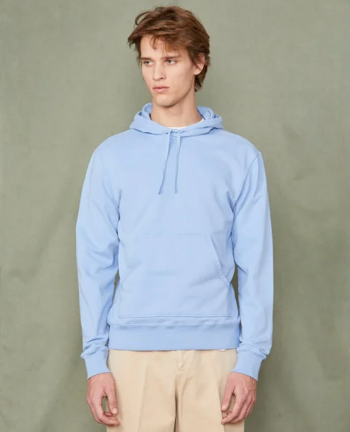 Sweatshirt a capuche coton organique